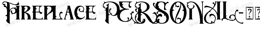 Fireplace PERSONAL字体转换